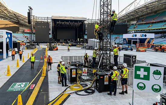Profissionais de eventos em atuação colaborativa